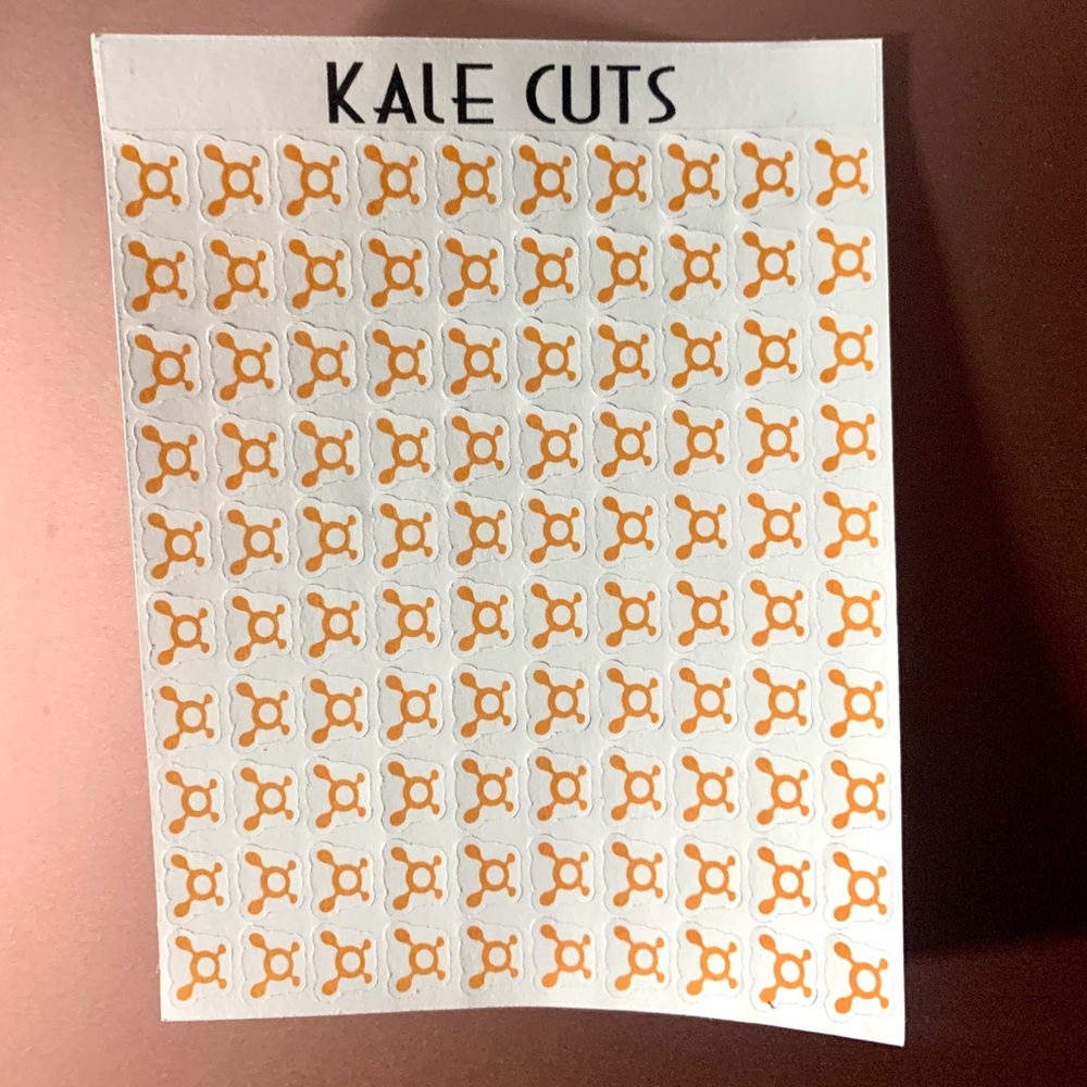 Orange Theory Planner Sticker 100 ct